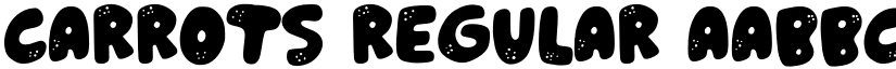 Carrots Regular font