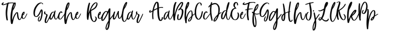 The Grache font download