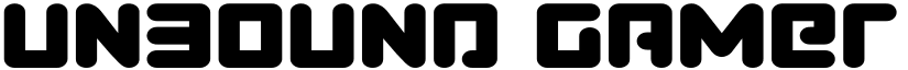 Unbound Gamer Expanded Expanded font