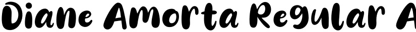 Diane Amorta Regular font