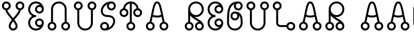 Venusta Regular font