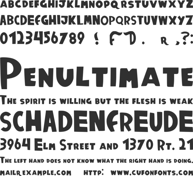 Ferdinand Font font preview