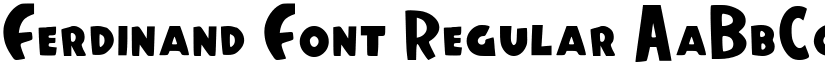 Ferdinand Font Regular font