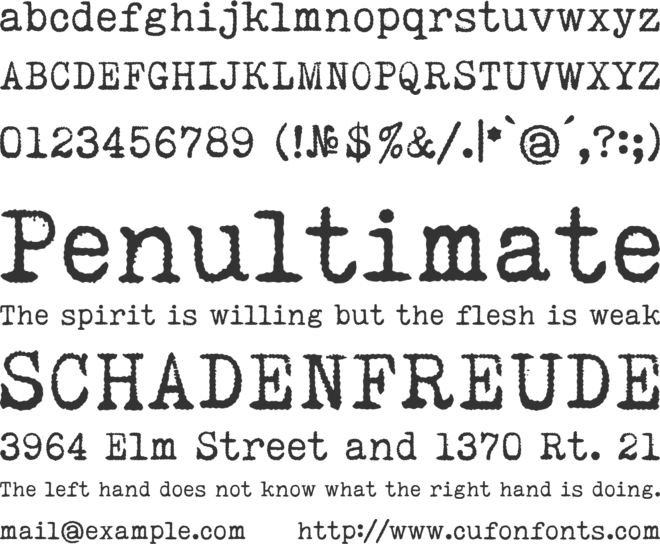 Kyiv Machine font preview