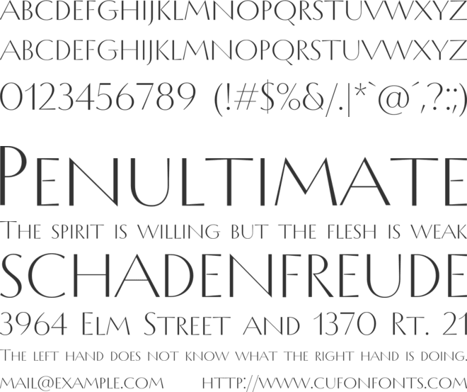 TT Ricordi Allegria Trl font preview