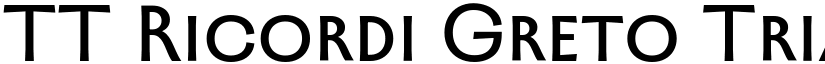 TT Ricordi Greto Trial Variable Regular (Variable) font