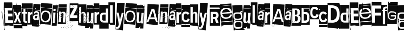Extraoin Zhurdlyou Anarchy font download