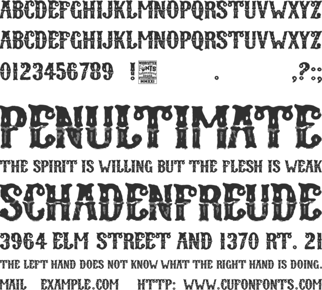 Wild Mexico font preview