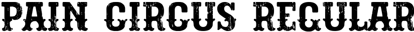 Pain Circus Regular font