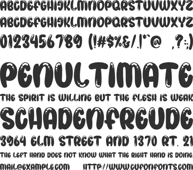 KIDS JOURNEY font preview
