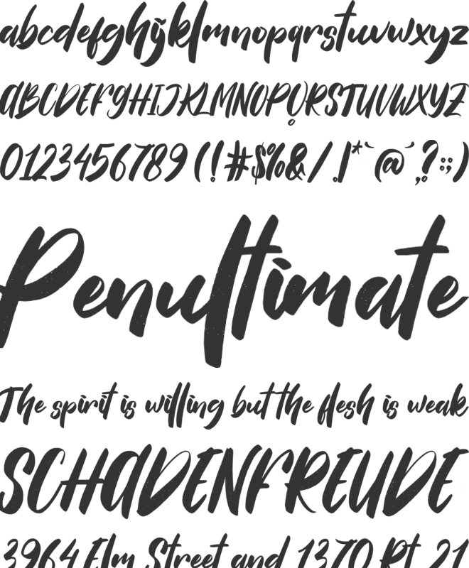 Roller Skate font preview