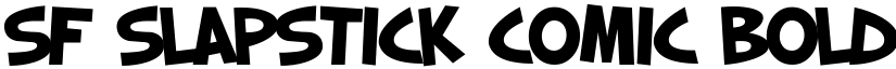 SF Slapstick Comic Bold font