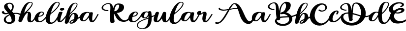 Sheliba font download