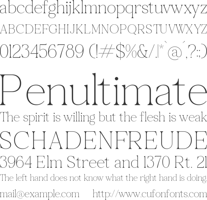 sorealism font preview