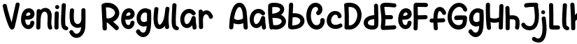 Venily font download