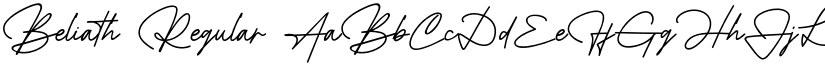 Beliath Regular font