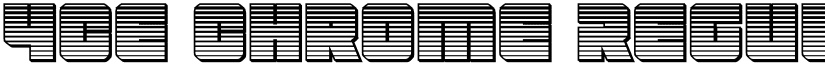 4ce Chrome Regular font
