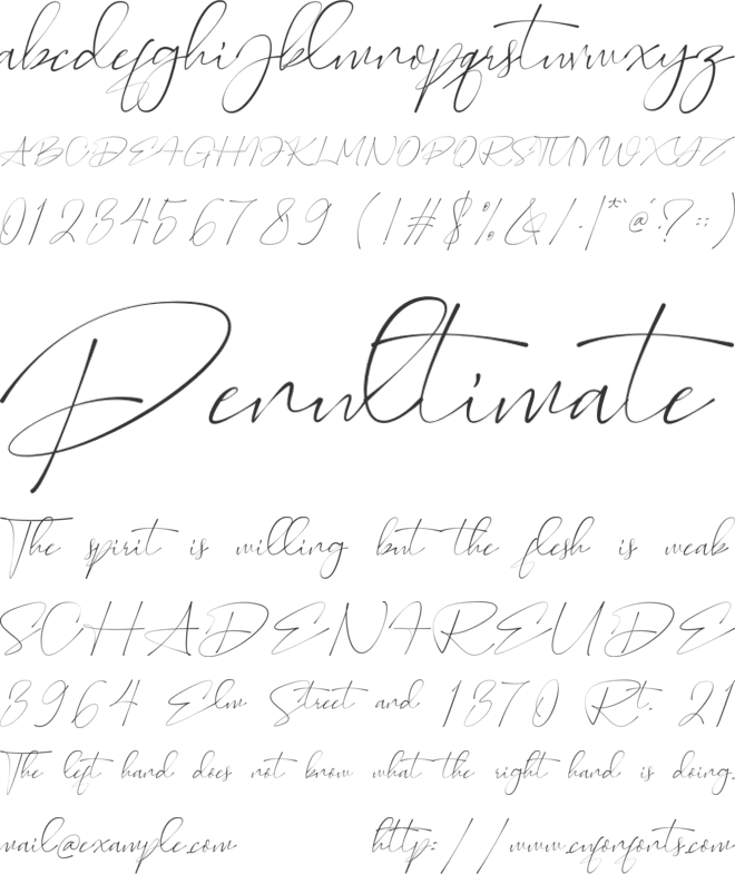 Jelmiroz font preview