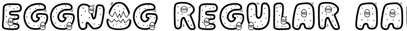 Eggnog Regular font
