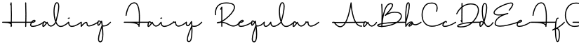 Healing Fairy Regular font