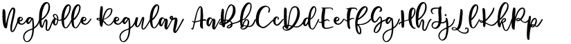 Negholle Regular font