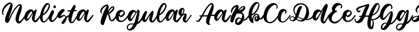 Nalista Regular font