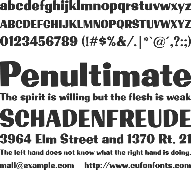 GoldenStateJF font preview
