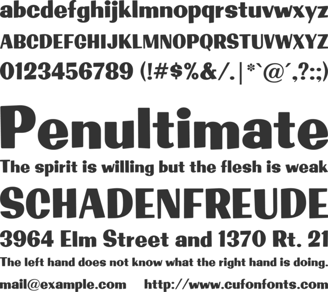 GoldenStateJF font preview