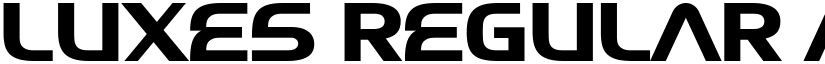Luxes Regular font