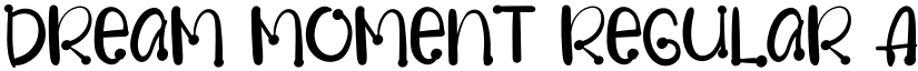 Dream Moment Regular font