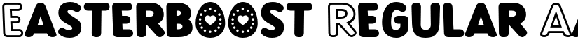 Easterboost Regular font