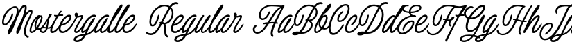 Mostergalle font download
