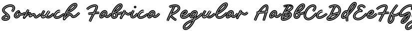 Somuch Fabrica font download