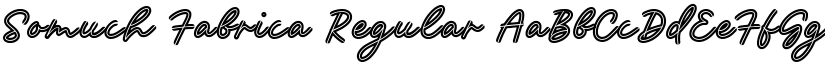 Somuch Fabrica font download