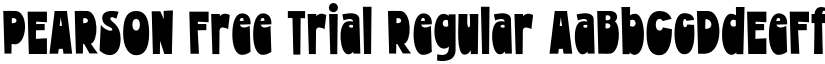 PEARSON Free Trial font download