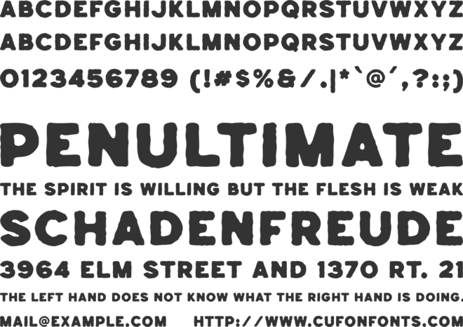 Summer Surfing Sans font preview