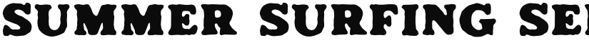 Summer Surfing Serif font download
