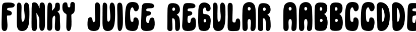 Funky Juice Regular font