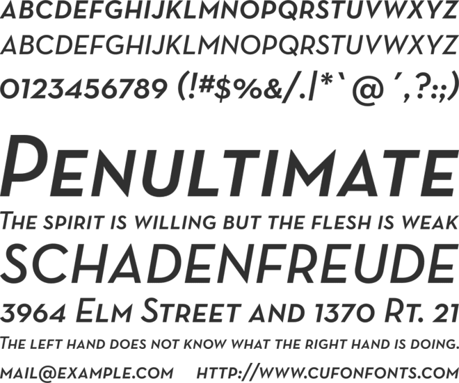 Neutra Text Light SC font preview