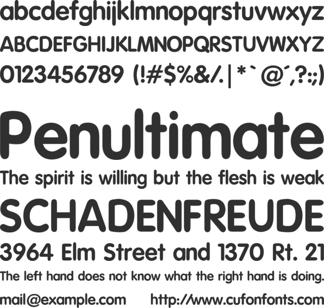 Globotype 1976 font preview