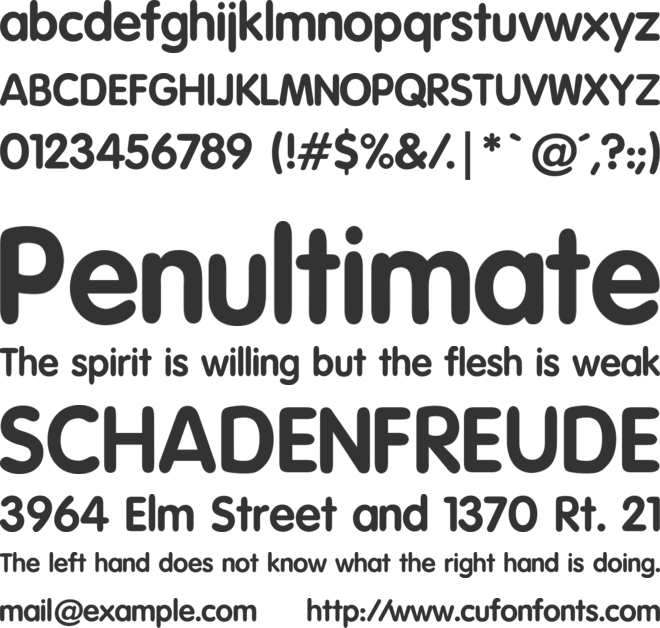 Globotype 1976 font preview