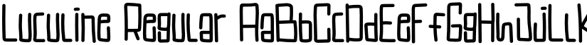 Luculine Regular font
