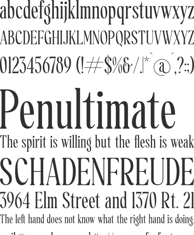 Dailyfully font preview