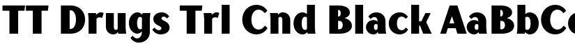 TT Drugs Trl Cnd Black font