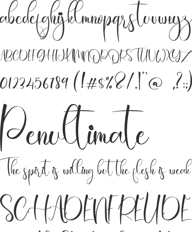 Happy Girl font preview