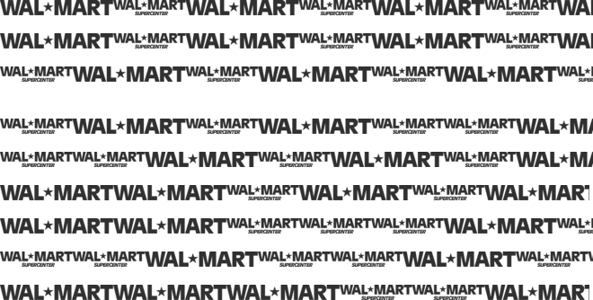 wal-mart logos 1980s 1990s font preview
