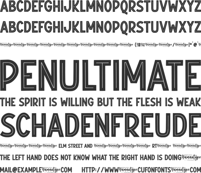 Happy Land Personal Use font preview