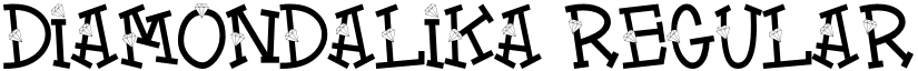 Diamondalika Regular font