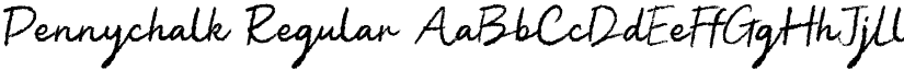 Pennychalk Regular font
