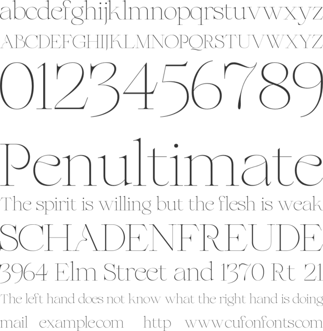 feonie font preview
